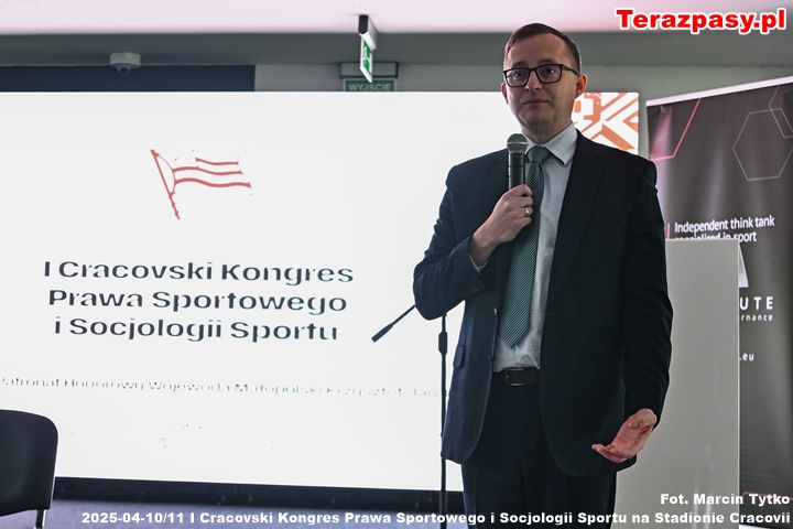 2025-04-10 I Cracovski Kongres Prawa Sportowego i Socjologii Sportu na Stadionie Cracovii MT9_5670 - Tytko